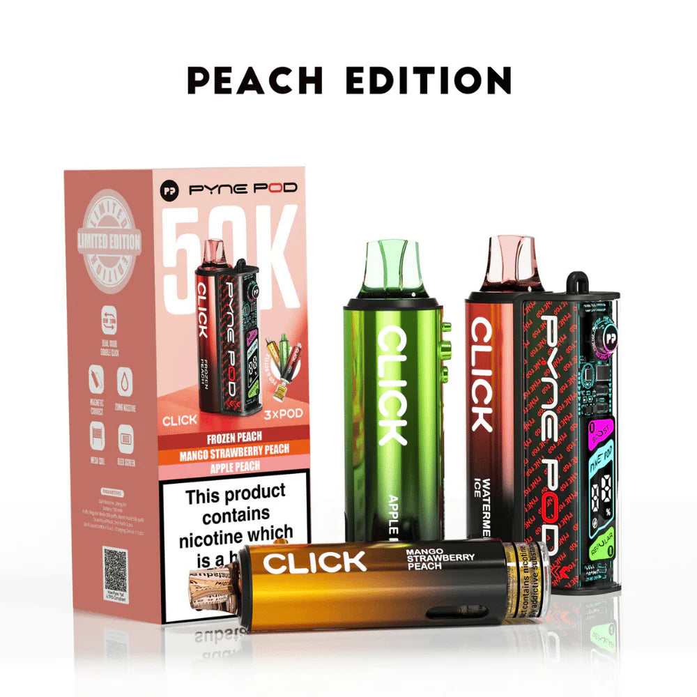 Pyne Pod Click 50K Prefilled Pod Kit