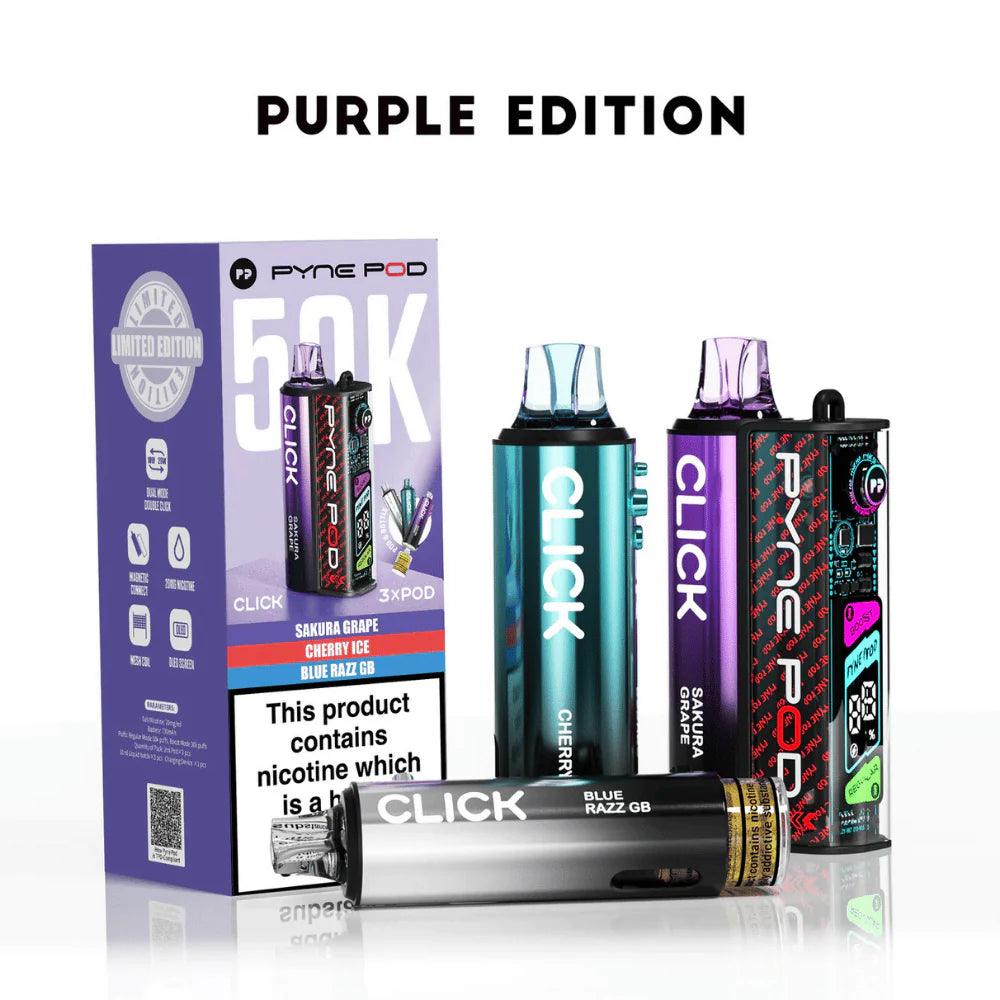 Pyne Pod Click 50K Prefilled Pod Kit
